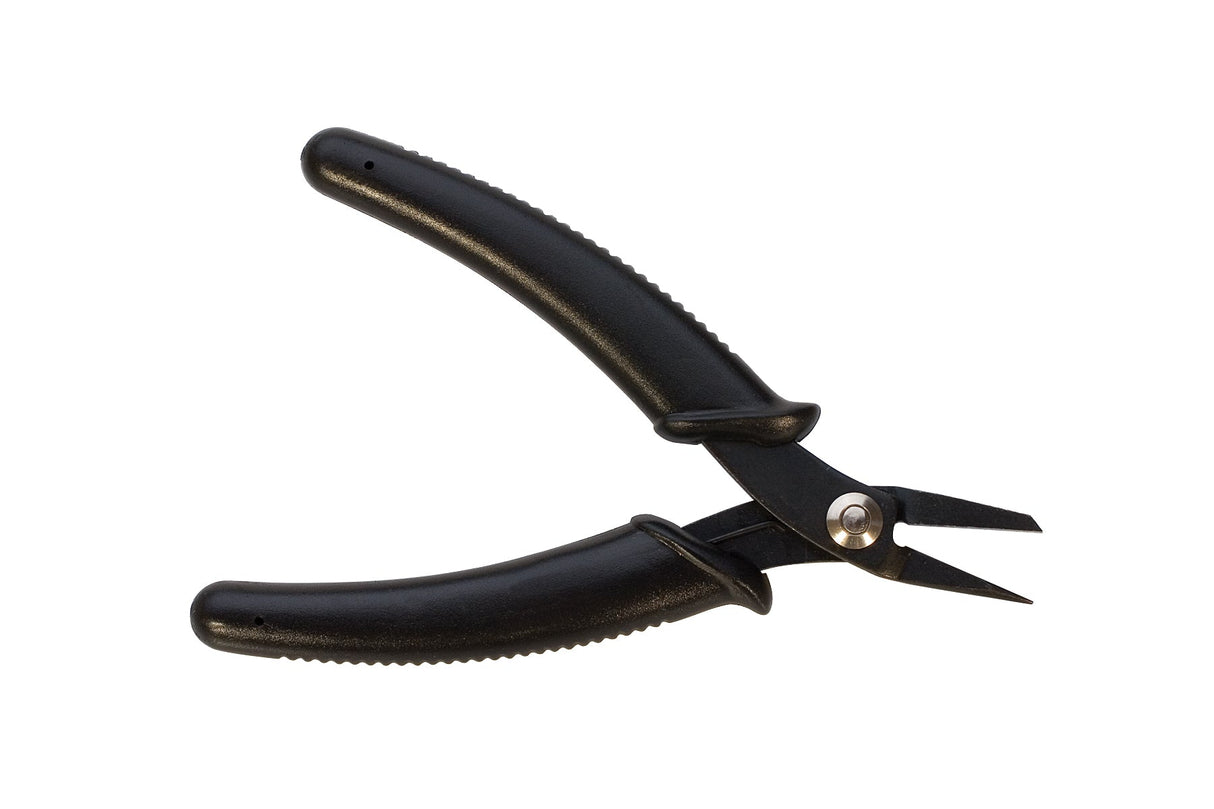 5-1/2 inch clip spring removing pliers for watch band adjustment with flat jaw and pointed tip