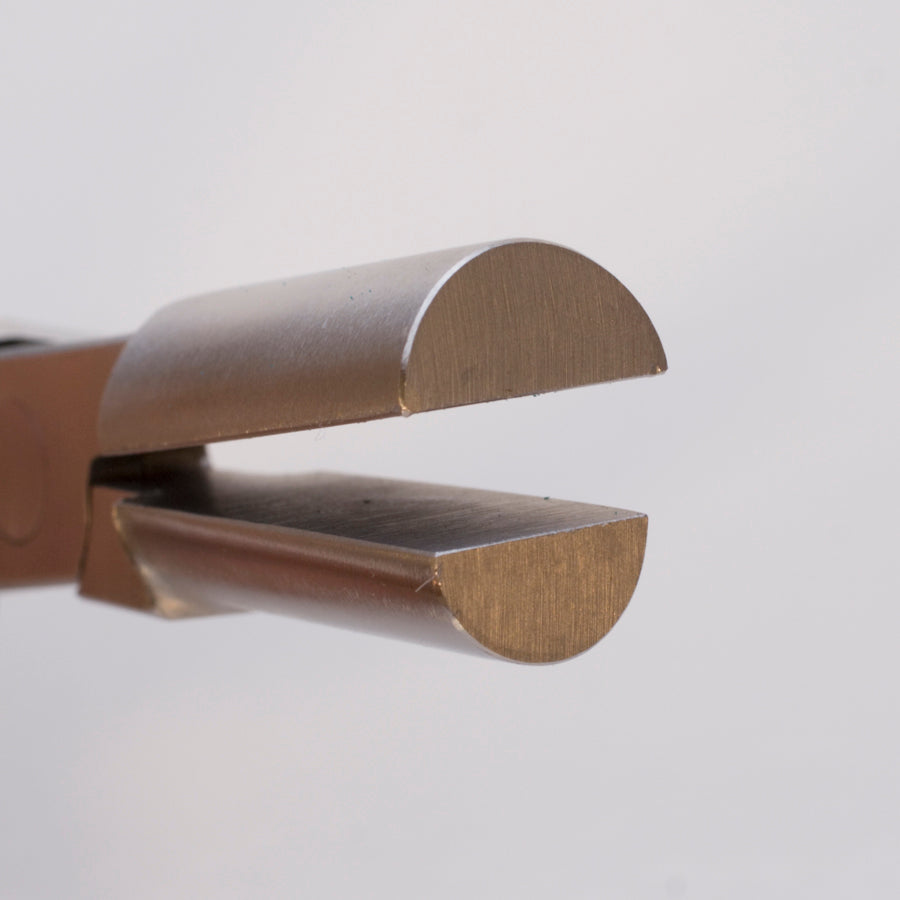 6-3/4" Large Half-Round Mandrel Pliers by PMC Supplies