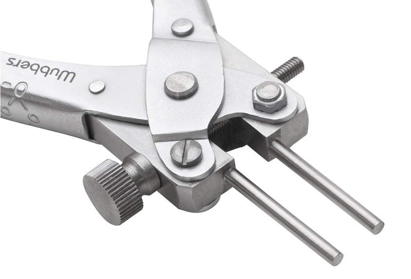 Wubbers Parallel Round Pliers (with 3 MM & 3 MM Jaws) by PMC Supplies