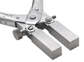 Wubbers Parallel Square Pliers (with 12 MM x 12 MM Jaws) by PMC Supplies