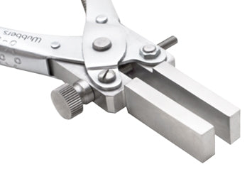 Wubbers Parallel Rectangular Pliers (with 8 MM x 4 MM Jaws) by PMC Supplies