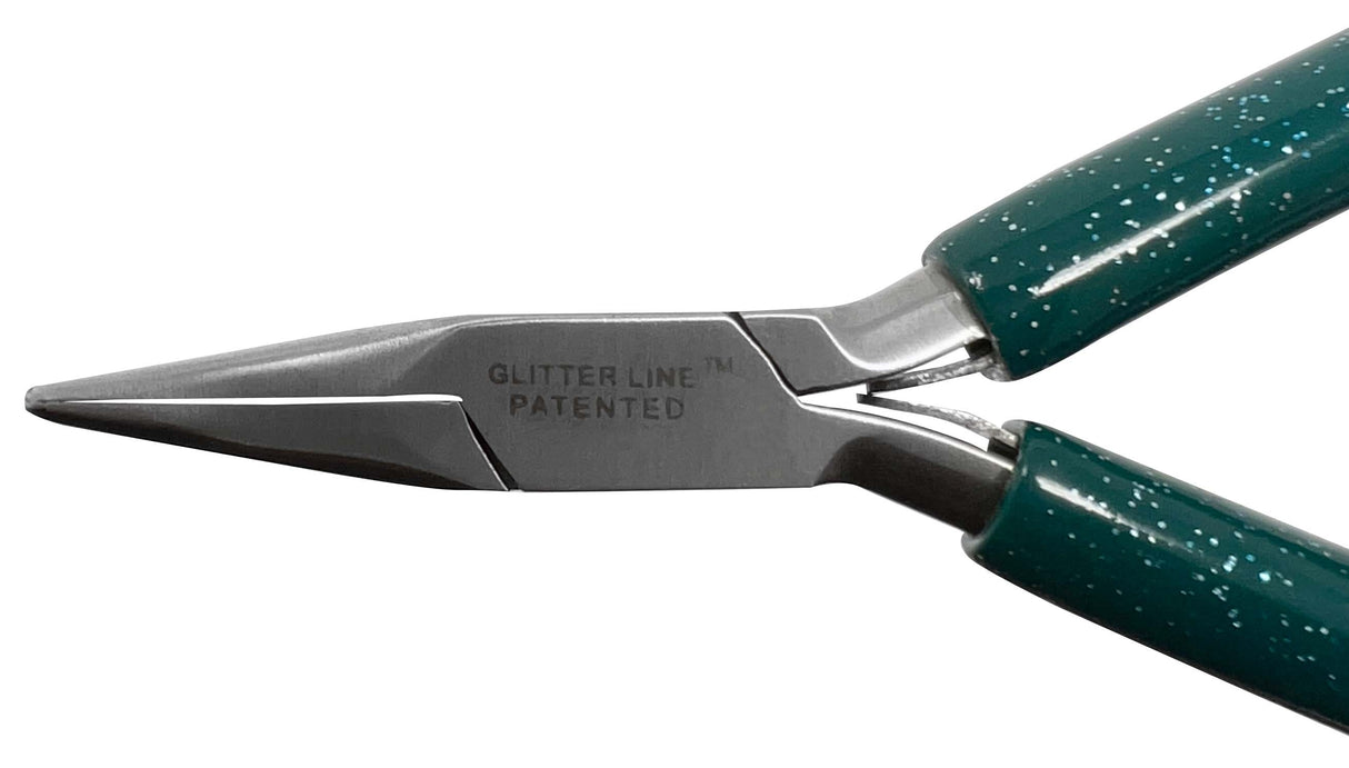 4-1/2" Bent Nose Glitter Line Pliers by PMC Supplies