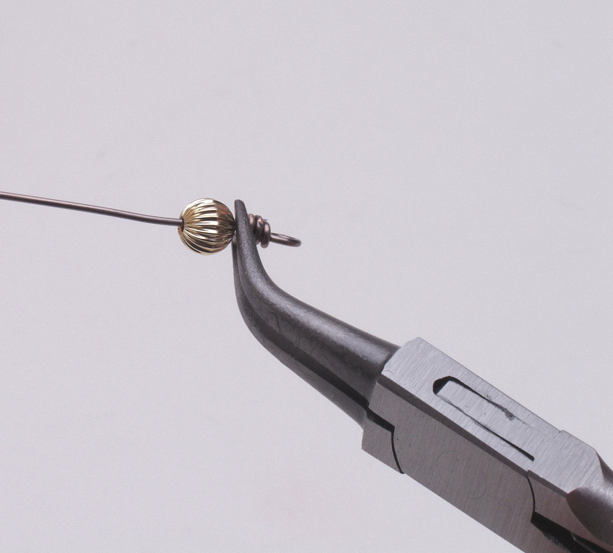 5" Chain Nose Pliers - Thin, Curved by PMC Supplies