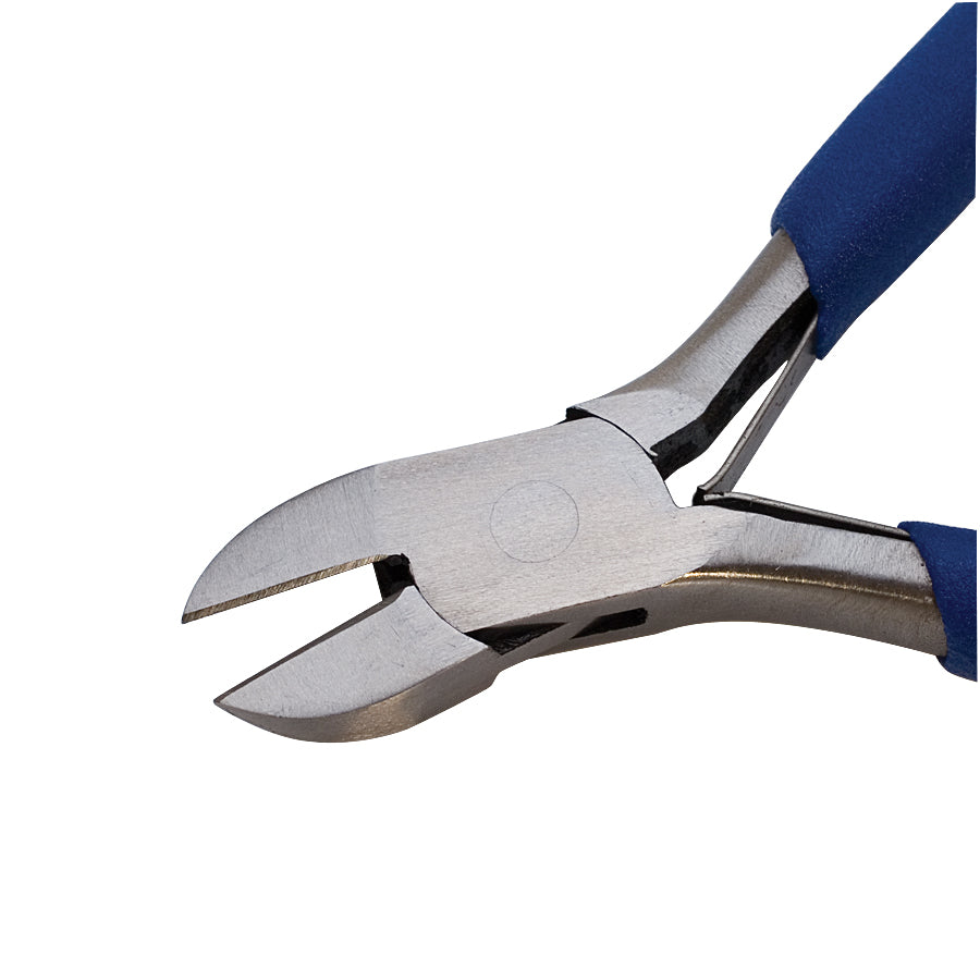 Sante Fe Box Joint Side Cutters with textured blue PVC handles and durable steel blades for precise cutting