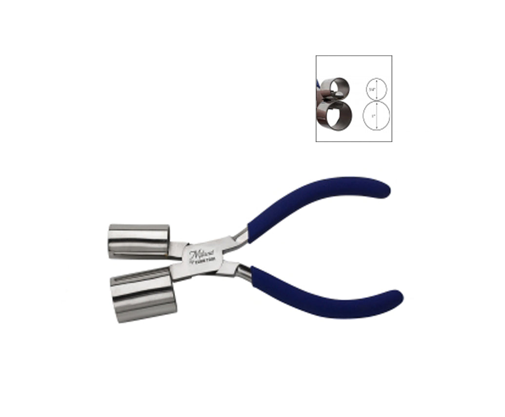 6" Miland Bracelet Pliers w/ 3/4" and 1" Double Cylinders by PMC Supplies