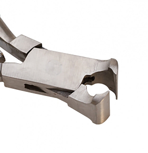 4-1/2 inch end cutters with sharp edges and ergonomic green PVC grip for precise cutting and comfort