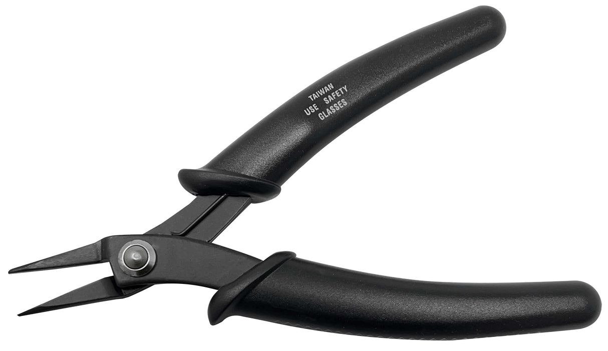 5-inch Euro-Tech Chain Nose Pliers with fine precision points and black comfort grips