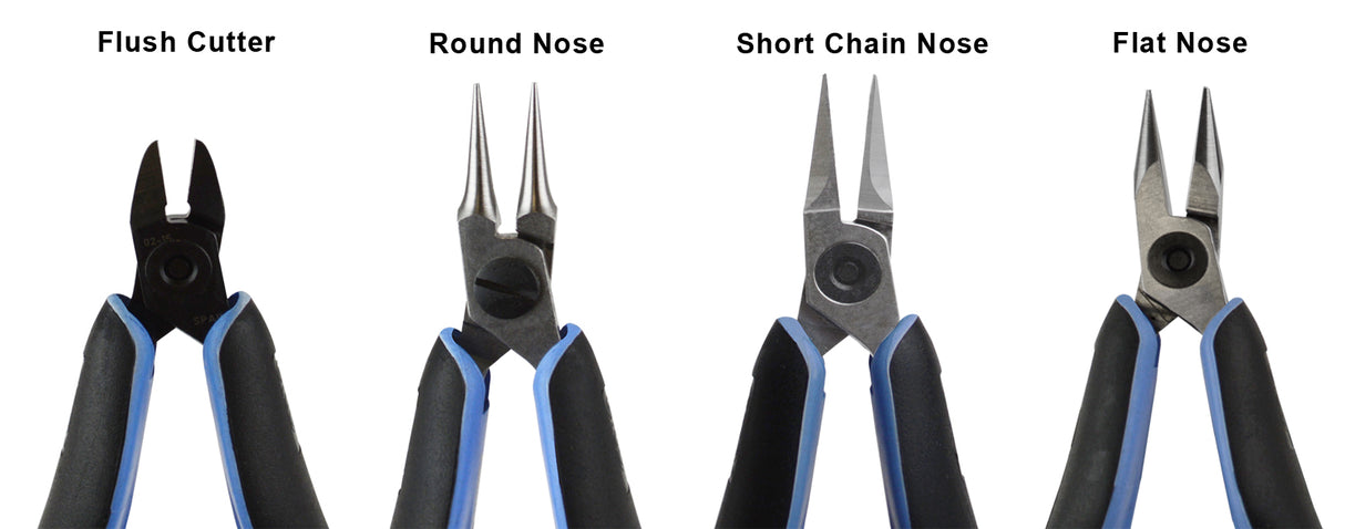 4-Piece Lindstrom RX Plier Kit with RX7490, RX7590, RX7893, and RX8141 Pliers by PMC Supplies