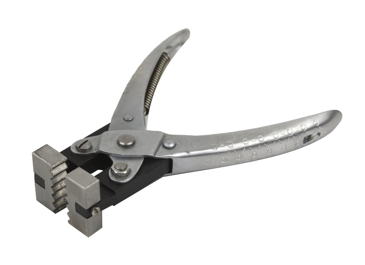 5-1/4 inch parallel action zig-zag bending pliers for precise jewelry wire bending