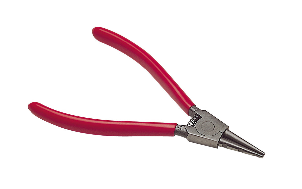 5-inch bow opening pliers with red ergonomic handles for jewelry and watch link adjustments