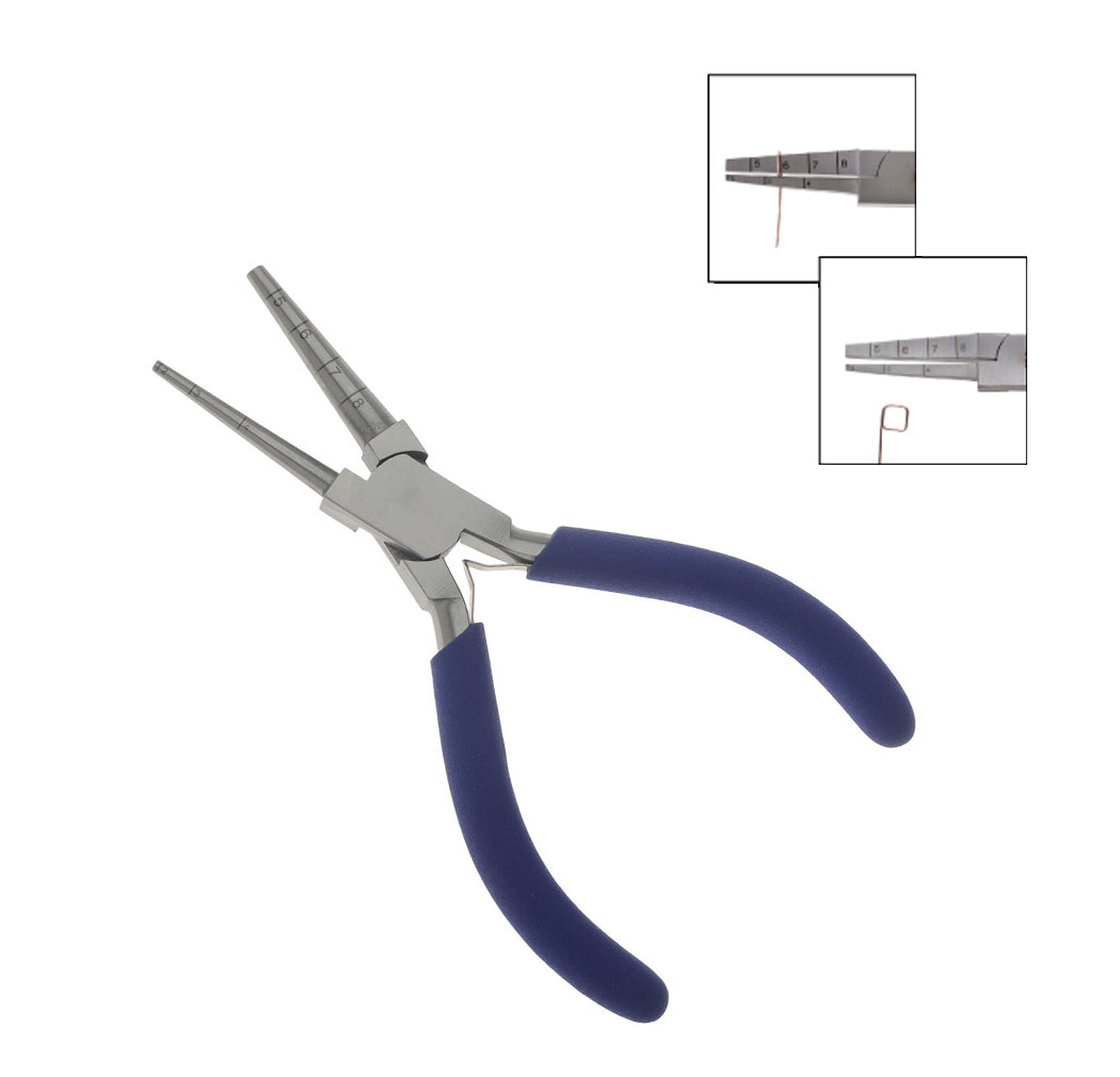 6-1/2" AccuLoop2 Precision Square Nose Pliers by PMC Supplies