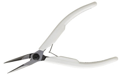 Lindstrom Supreme 7890 long chain nose pliers with precision jaws and ergonomic grip for electronics and jewelry work
