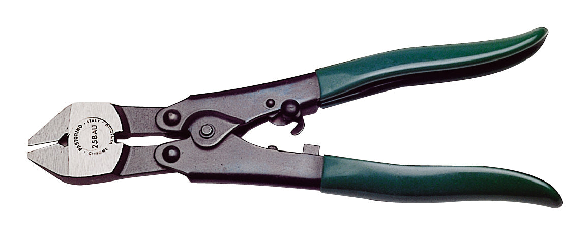 9-1/2 inch sprue cutter deluxe with hardened steel jaws and green handles for precision cutting