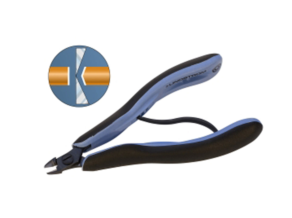 Lindstrom RX8132 Ultra Flush Oval Head Cutters with Micro-Touch handles for precise clean cuts and ergonomic grip