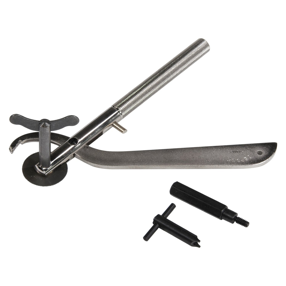 Ring Cutter with Electric Axel tool with adjustable cutting wheel and key accessories for precise ring resizing and fabrication