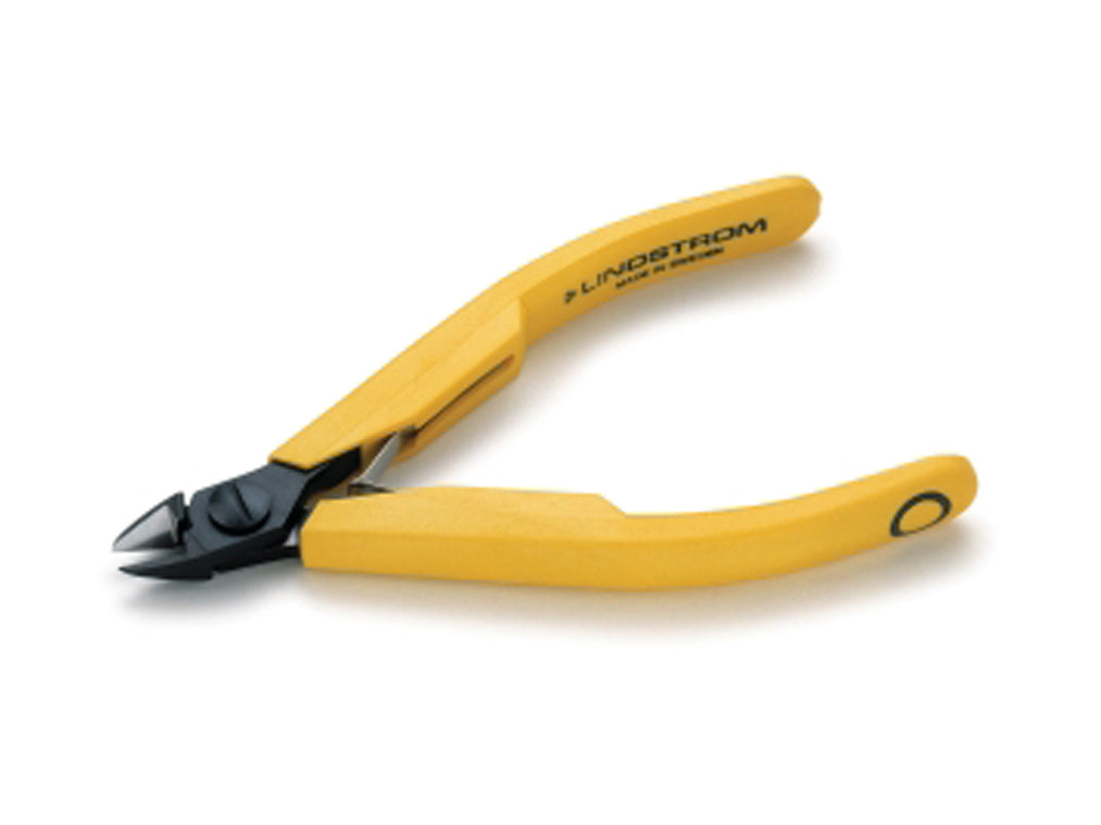 Flush Lindstrom Cutters RXPS8140 with yellow ergonomic handles for precise platinum wire cutting