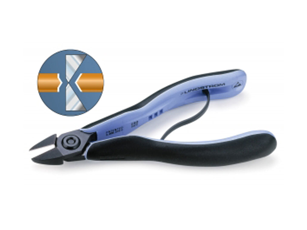 Lindstrom RX8160 micro bevel cutters with precision Micro-Touch handles for detailed cutting and professional durability