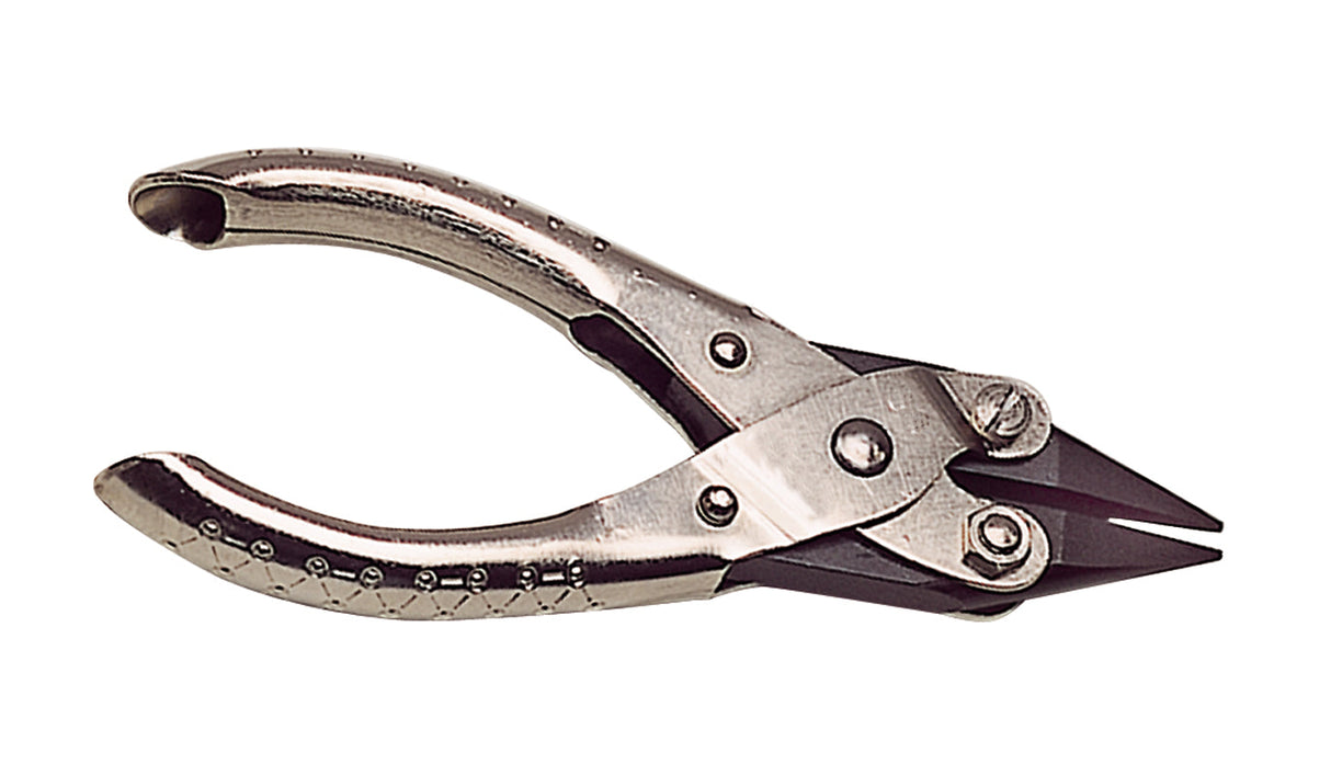Maun Chain Nose parallel-action pliers with ergonomic handles and smooth jaws for jewelry and wirework