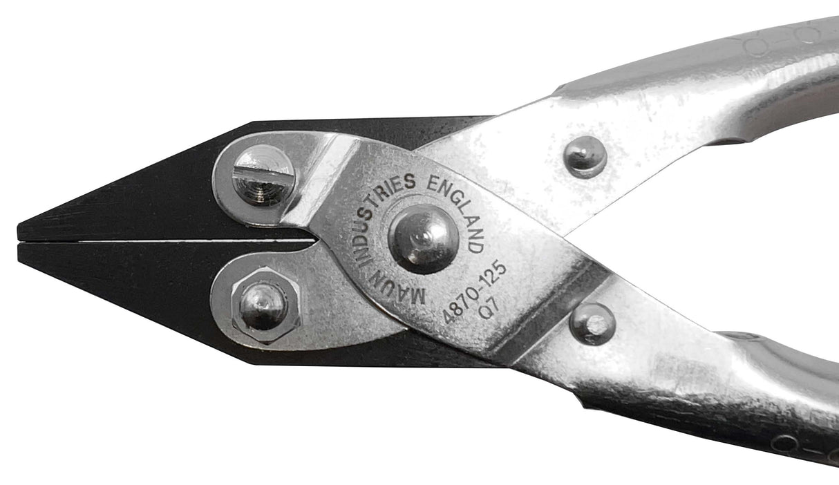 5" Maun Flat-Nose Parallel Action Pliers by PMC Supplies