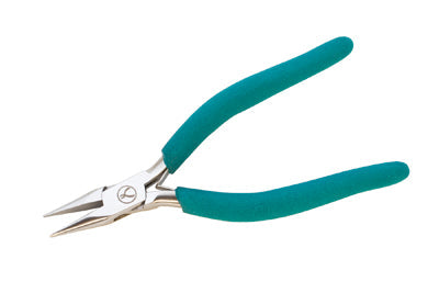 6-1/2" Classic Wubbers chain nose pliers with ergonomic handles and non-marring jaws for jewelry making