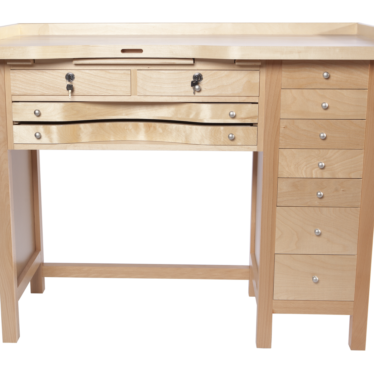Mastercraft Jewelers Bench - 9-Drawer GRS-Ready Workstation Made