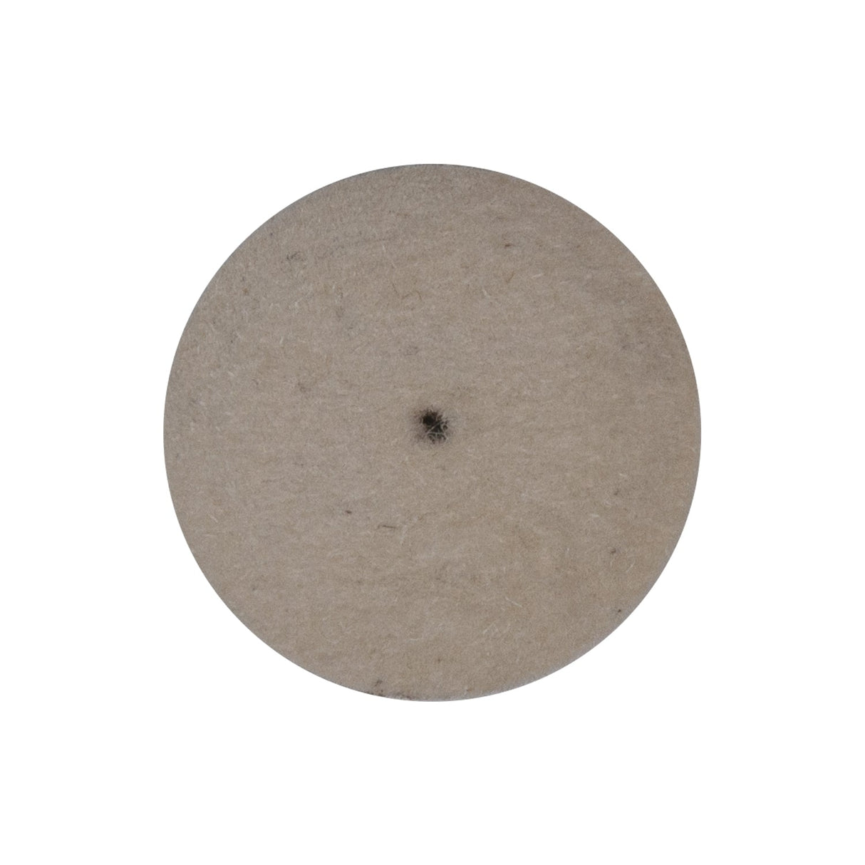 Knife Edge Felt Wheel polishing and finishing tool with dense felt surface and central mounting hole