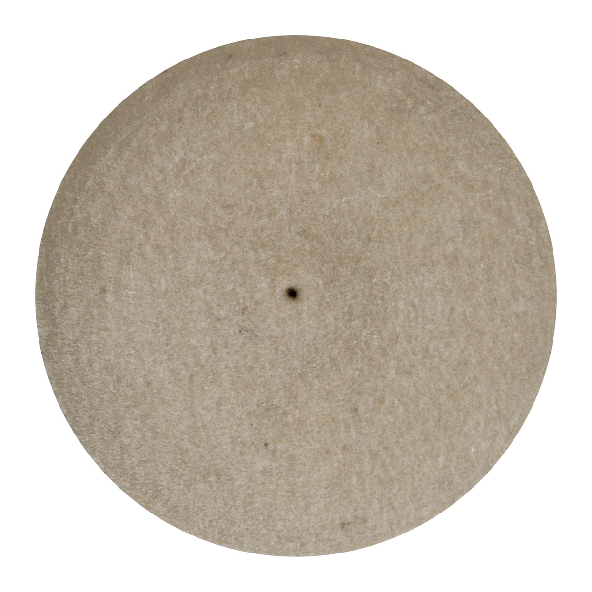 Knife Edge Felt Wheel 2-1/2 inch solid felt polishing wheel with center pinhole for secure mounting and precise edge finishing