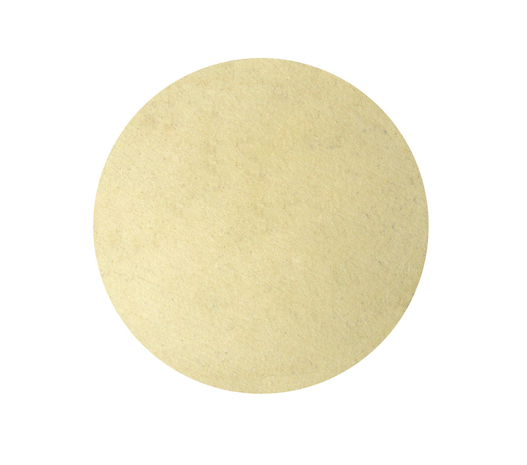 2-inch solid felt buffing wheel for polishing metal, jewelry, and plastics
