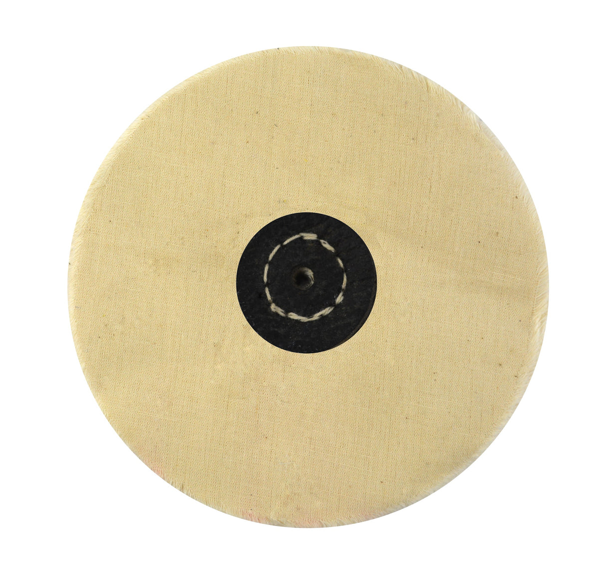 White muslin buff 5 inch unstitched 50 folds for jewelry polishing and metal finishing