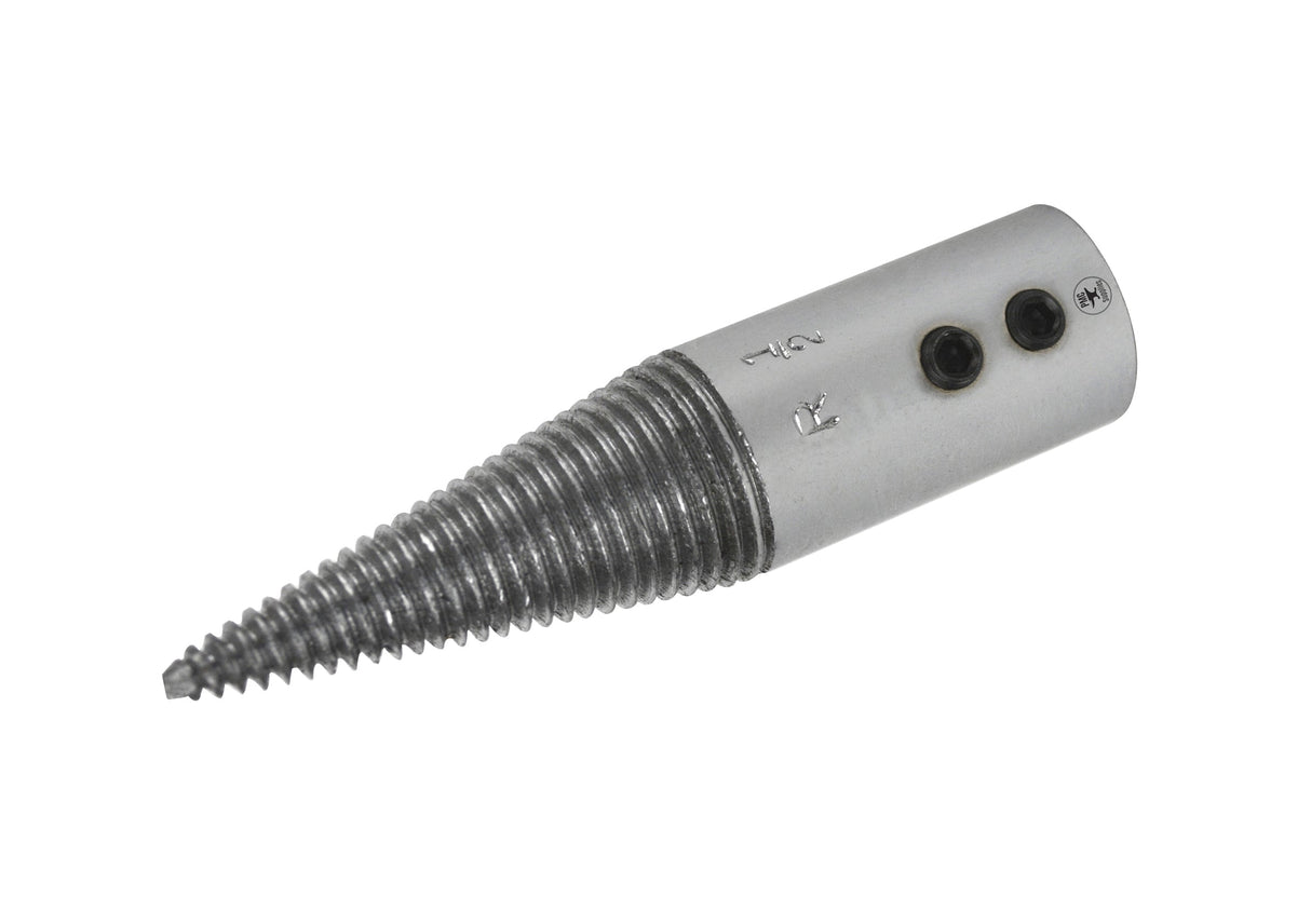 Tapered Mandrel Spindle Right Bore 1/2 inch steel polishing spindle with precise taper and vibration reduction