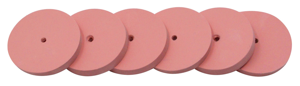 6/Pk Eve Extra Fine Square Edge 22 x 3MM Unmounted Silicon Wheels by PMC Supplies