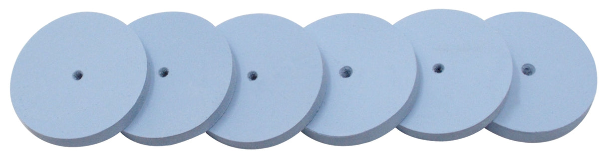 6/Pk Eve Fine Square Edge 22 x 3MM Unmounted Silicon Wheels by PMC Supplies