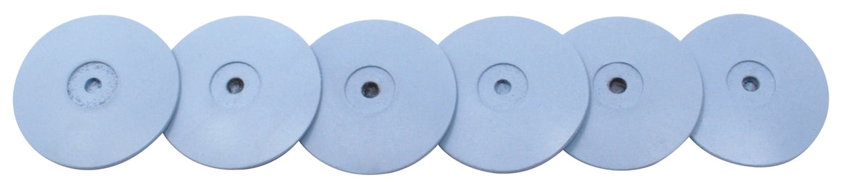 6/Pk Eve Fine Knife Edge 18 x 3.5MM Unmounted Silicon Wheels by PMC Supplies