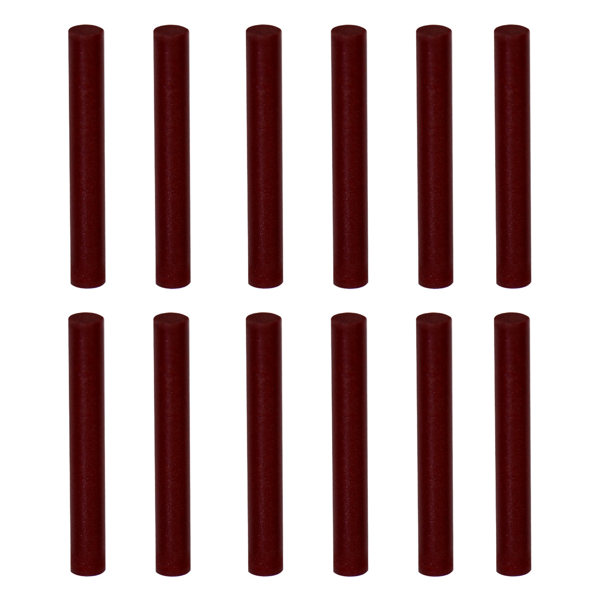 12/Pk Eve 3 MM Fine Synthetic Rubber Polishing Pins - RED.BROWN by PMC Supplies