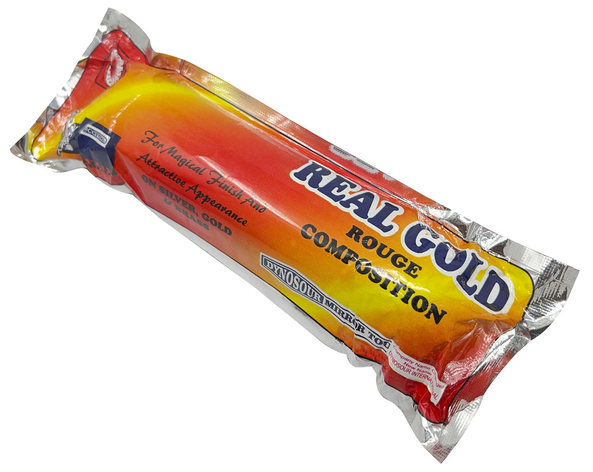 Real Gold Red Polishing Rouge For Gold - 350 gram Round Bar by PMC Supplies