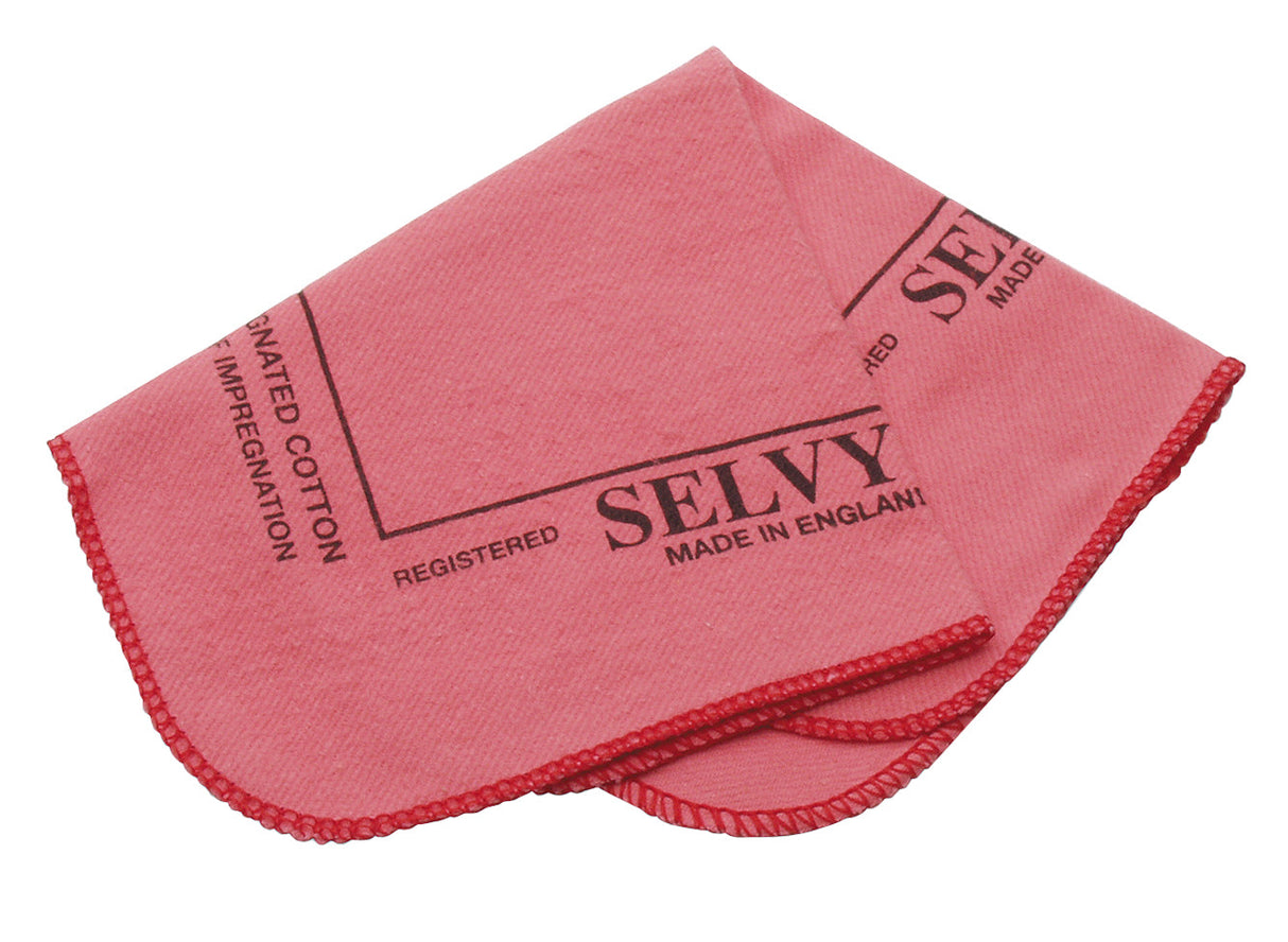 Selvyt Silver Cloth 10x10 inch impregnated cotton tarnish removal polishing cloth