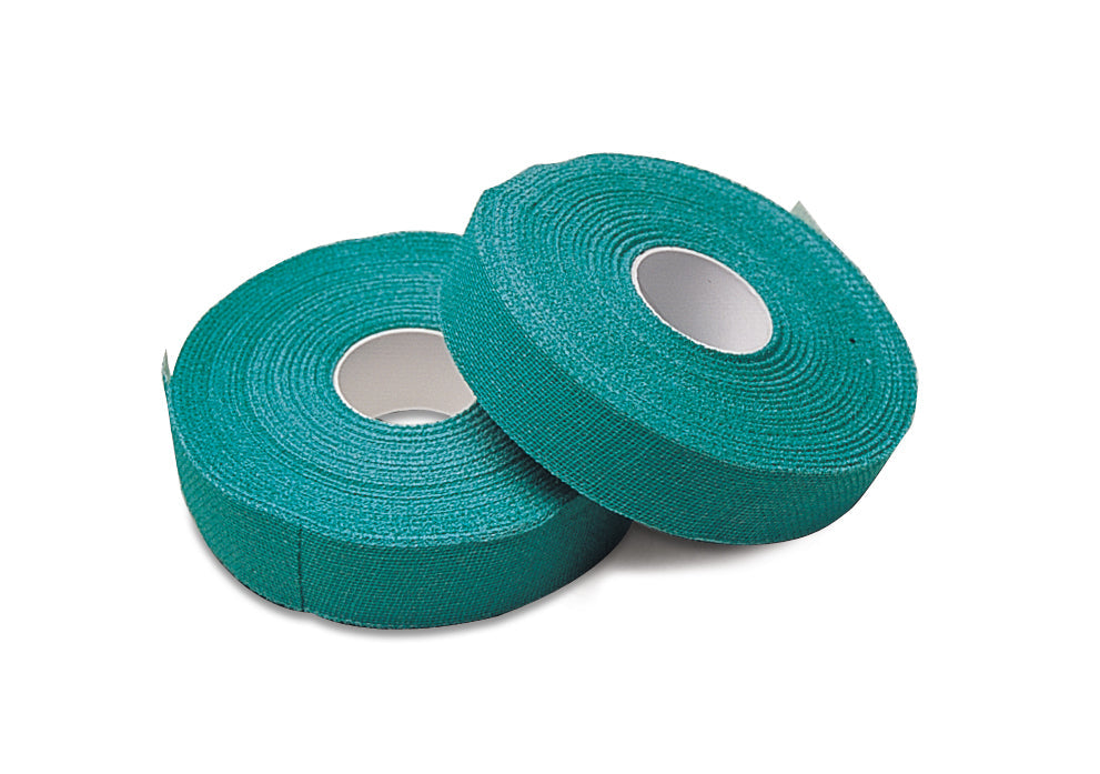 Two rolls of teal 1 Inch Finger Pro Tape for finger protection and precision handling
