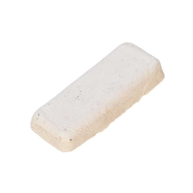 1/4 lb Brite White Platinum Polishing Compound bar for bright metal shine and easy cleanup