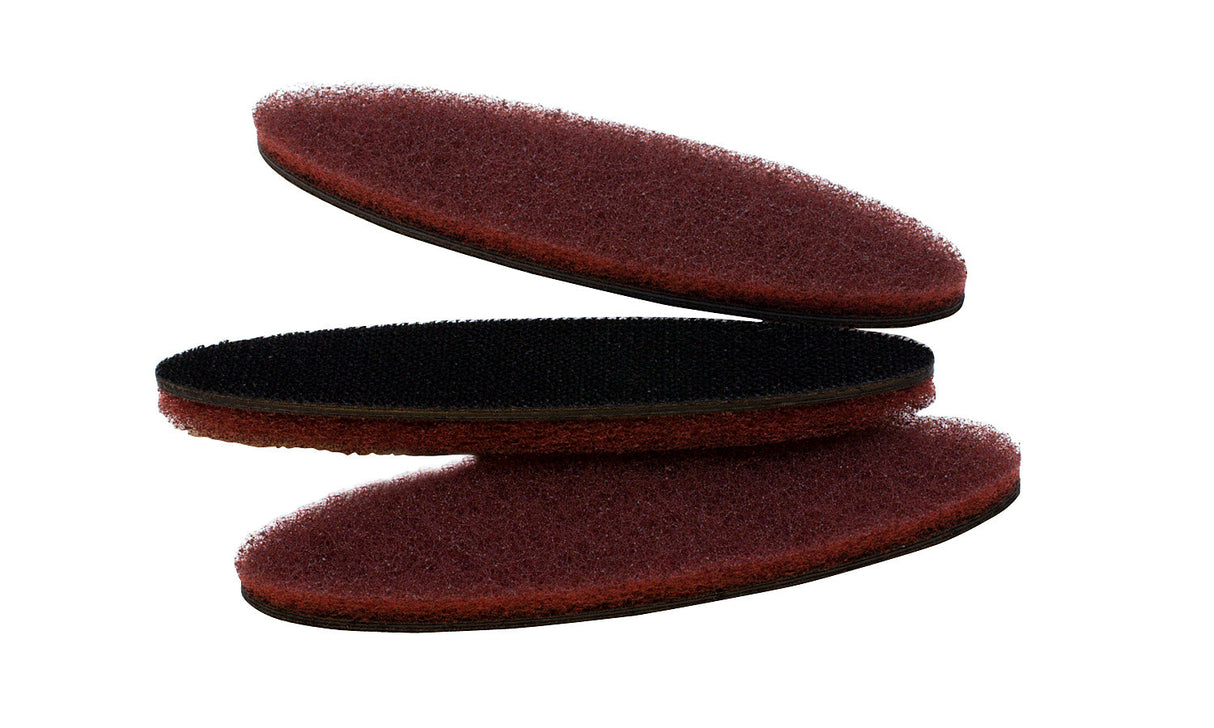 Package of 3 velvet wands with flexible, rounded edges for gentle dust and lint removal on fabric and displays