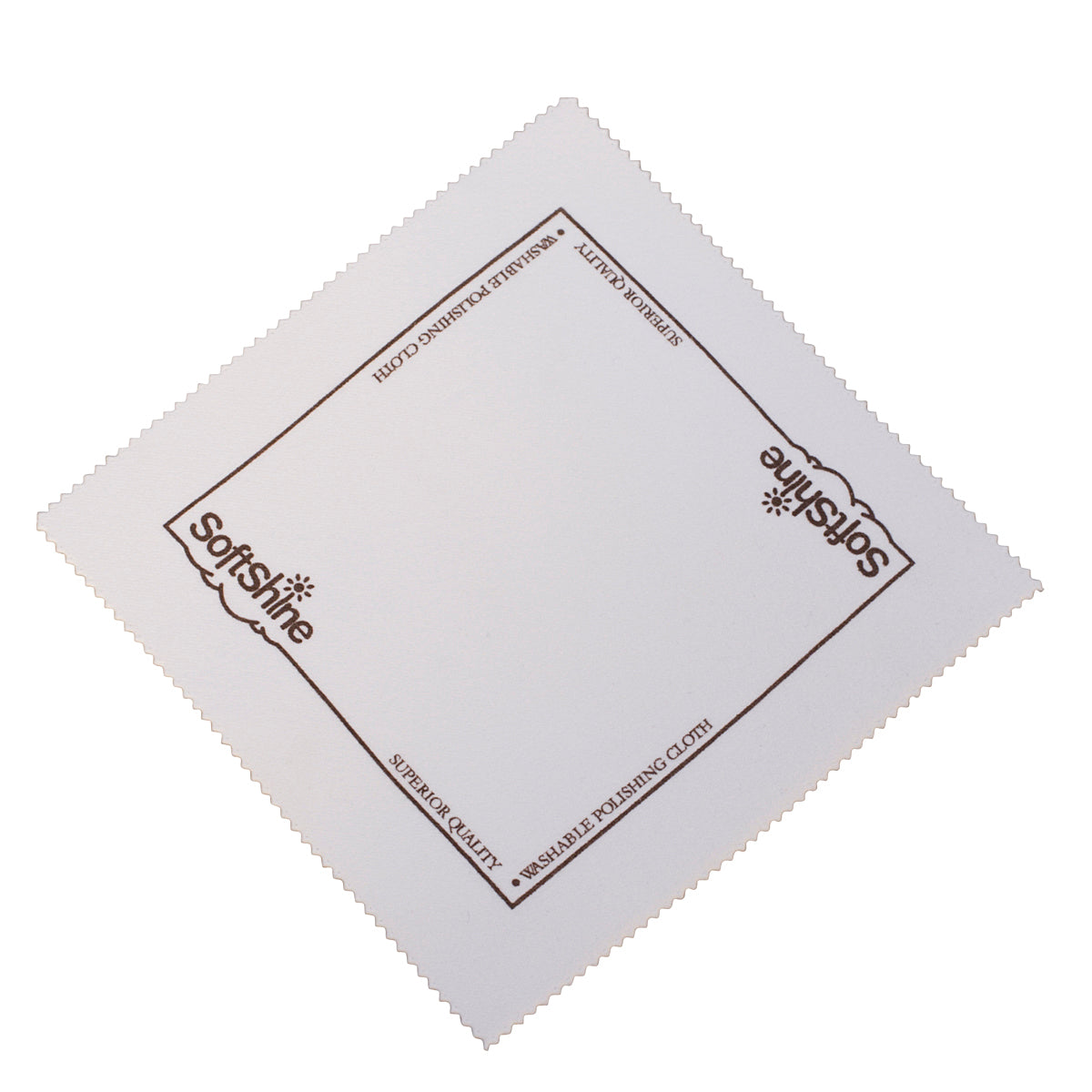 Softshine Cloth lint-free polishing cloth 5x5 inches for delicate surfaces cleaning