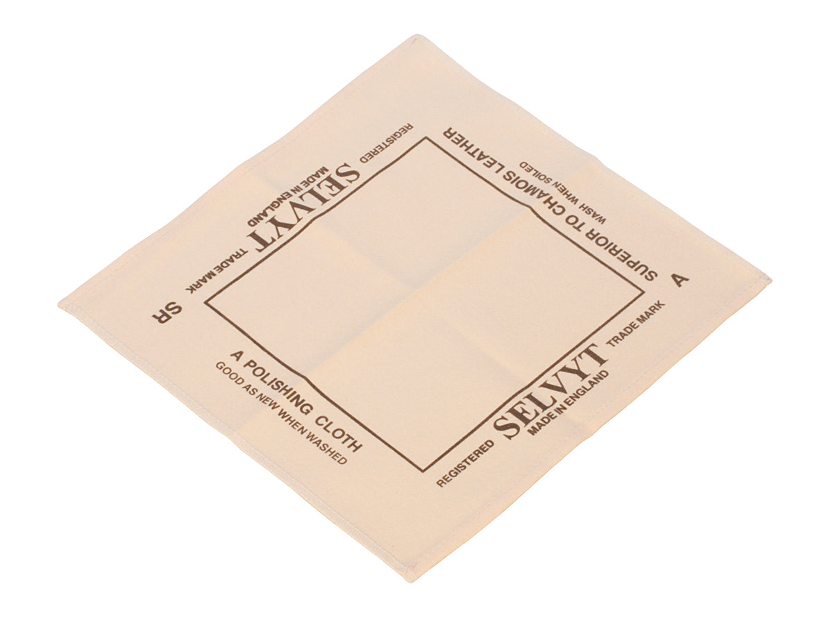 Selvyt Cloth 10x10 inch soft polishing cloth for precious metals and silverware cleaning