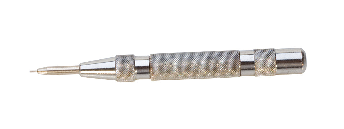 Spring-loaded Pressure Pin Punch tool for quick watch bracelet pin removal with textured grip.