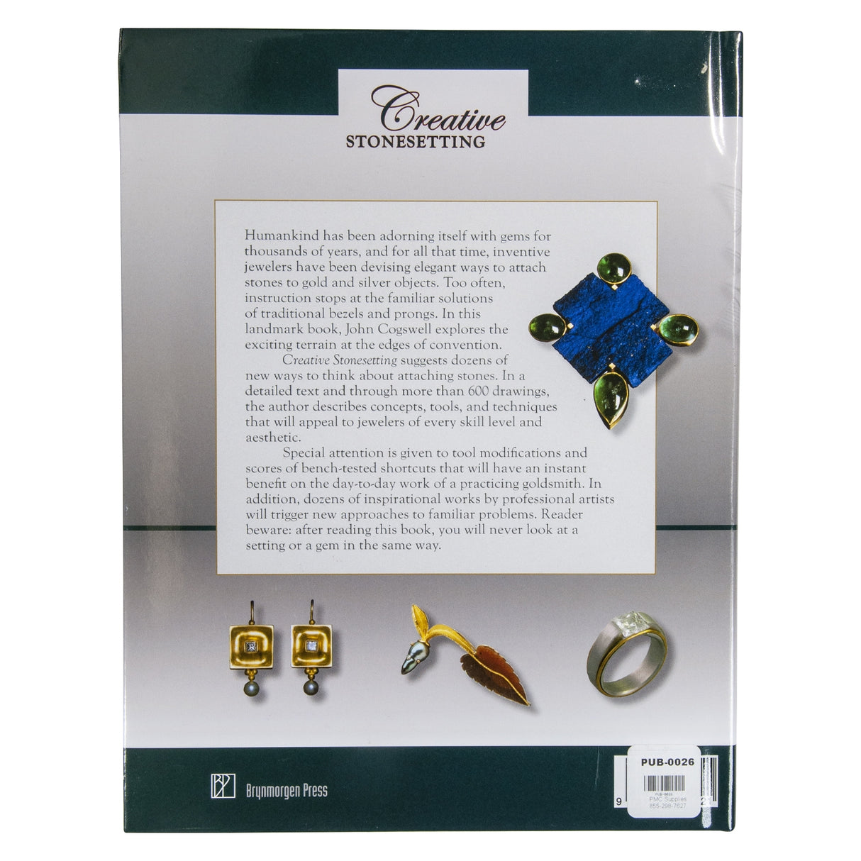 Creative Stonesetting Book By John Cogswell by PMC Supplies