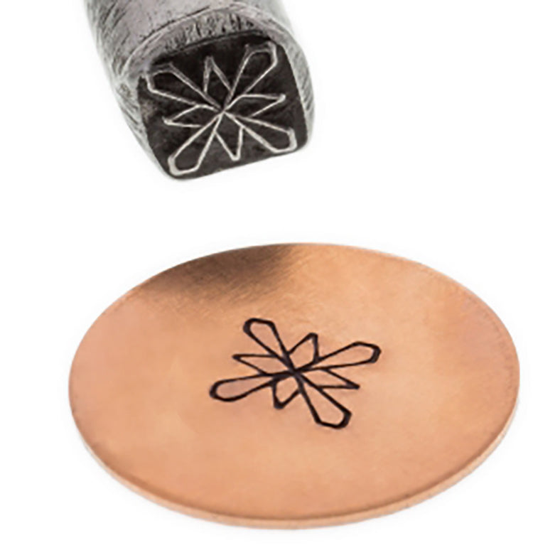 Abstract Starburst Stamp by PMC Supplies