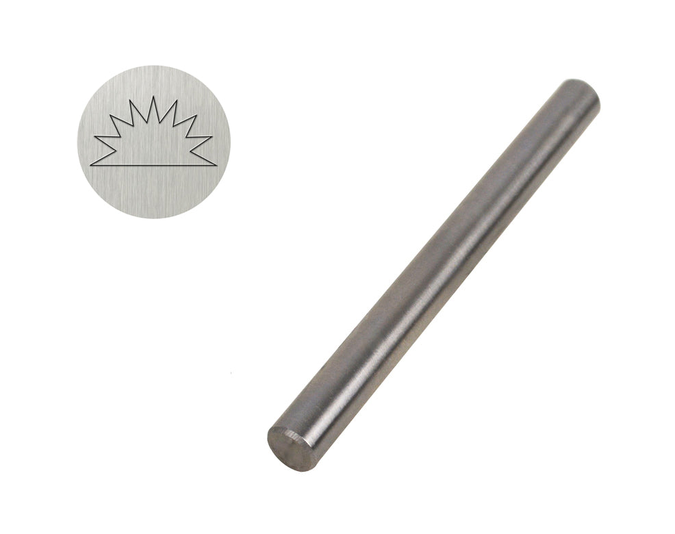 5 MM Spiked-Shape Stamp - DISCONTINUED by PMC Supplies