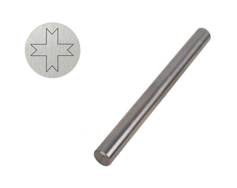 Pointed Cross Stamp - DISCONTINUED by PMC Supplies