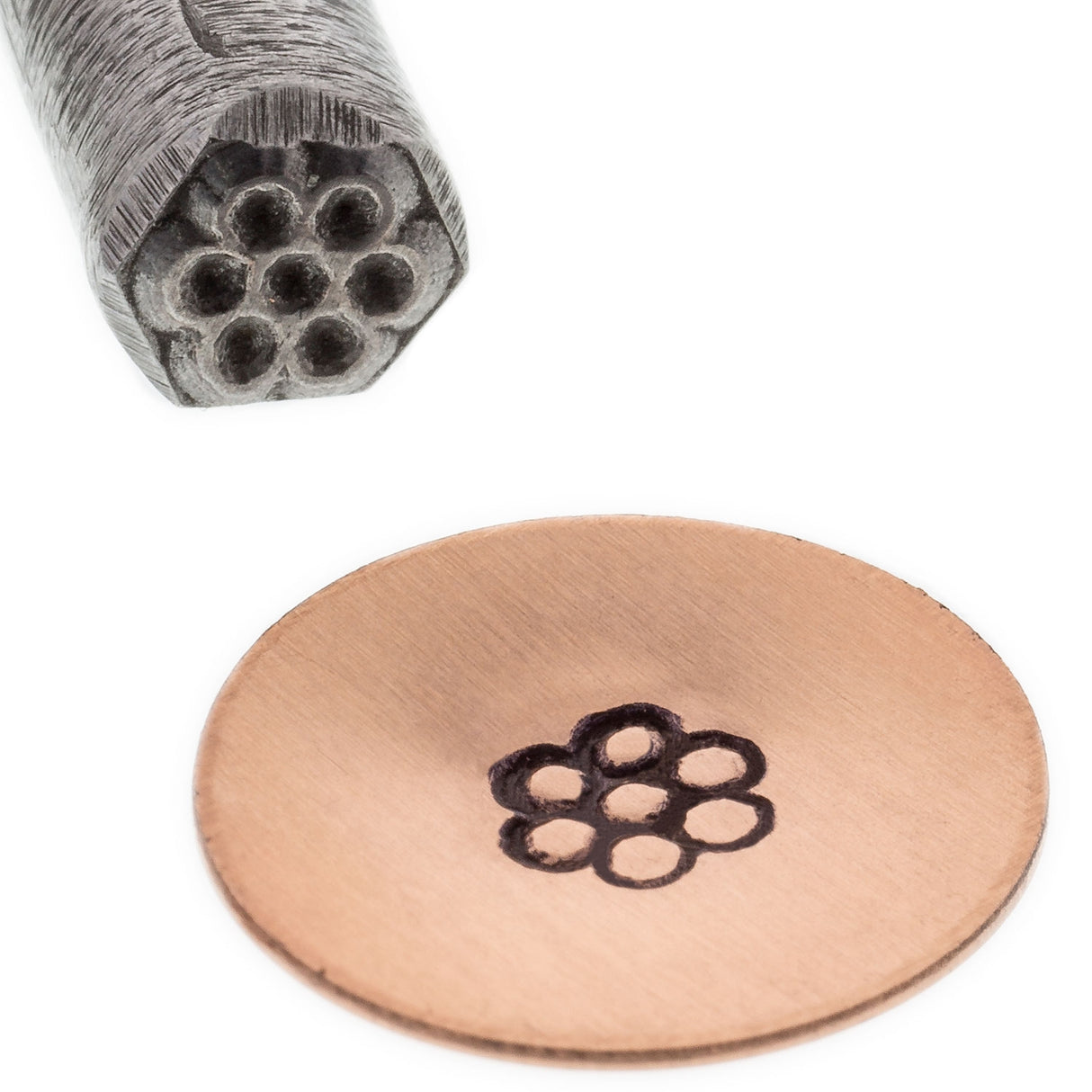 Flower Circle Design Stamp - DISCONTINUED by PMC Supplies