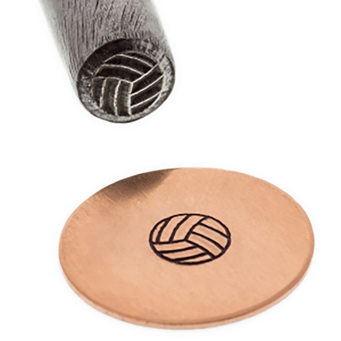 5 MM Volleyball Sports Stamp - DISCONTINUED by PMC Supplies
