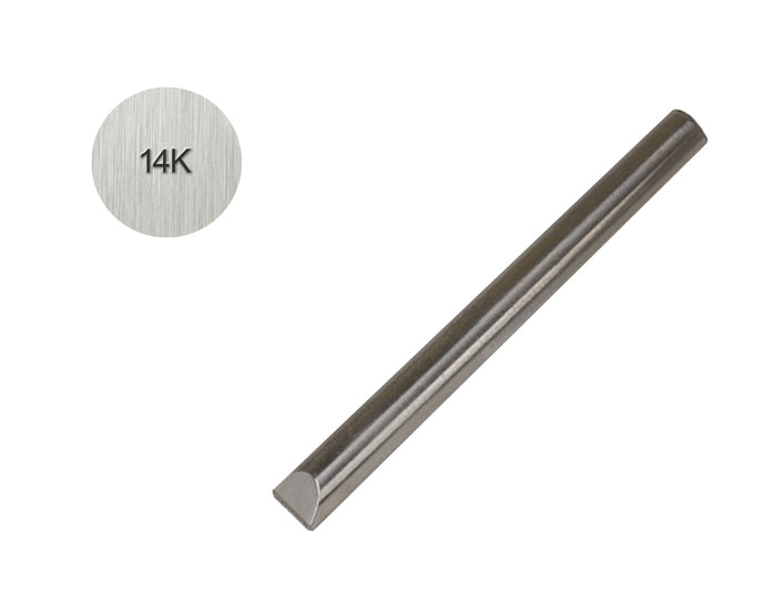14K 3/4 MM straight metal stamp tool made of heat-treated steel for jewelry marking