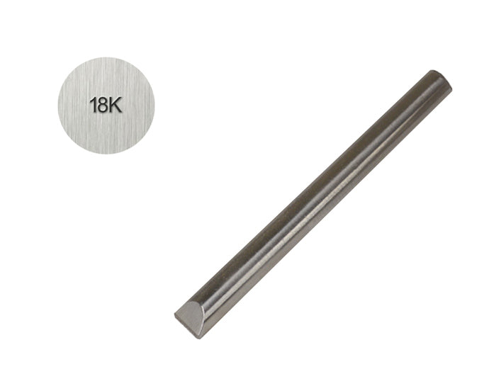 18K 3/4 MM Straight Stamp tool made of heat-treated steel for jewelry marking